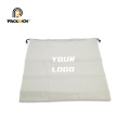 wholesale hot sale custom white cotton drawstring packaging bag